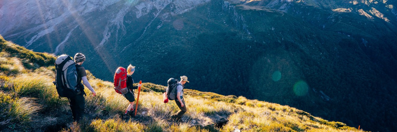 Hiking Matukituki Valley in Wanaka